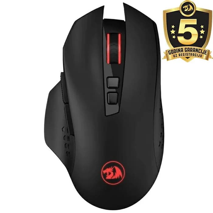 Miš Redragon M656 Gainer, bežični, gaming, 4000DPI, crni