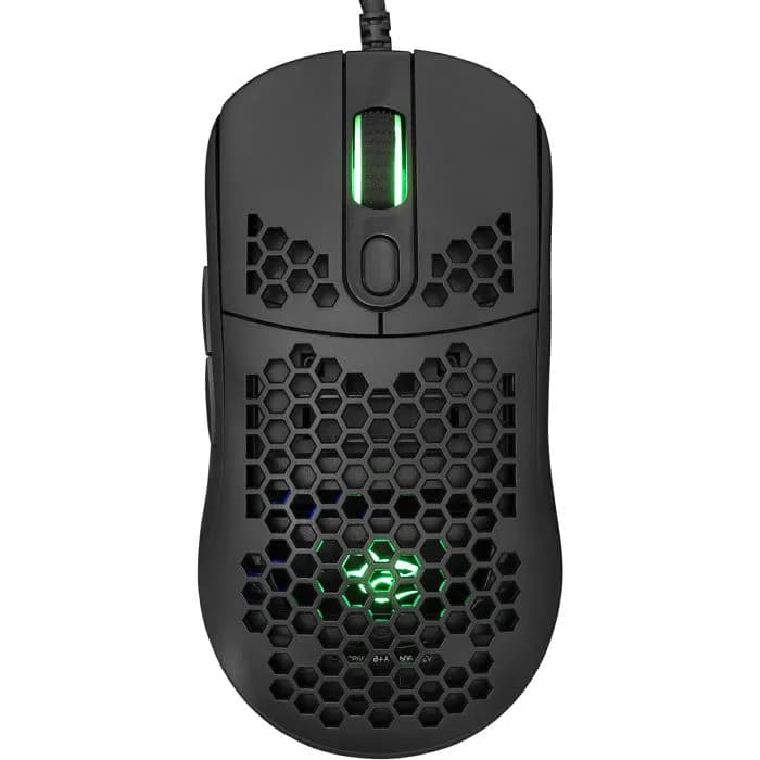 Miš White Shark GM-5007 Galahad, žičani, gaming, 6400DPI, RGB, crni