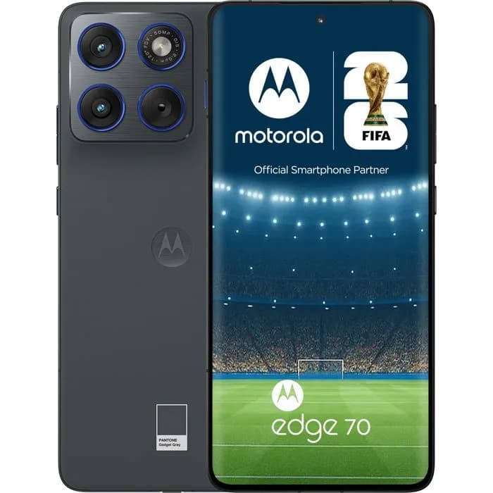 Mobitel Motorola Edge 70, 6.67" 120Hz, 12GB RAM, 512GB Memorija, 5G, Gadget Gray