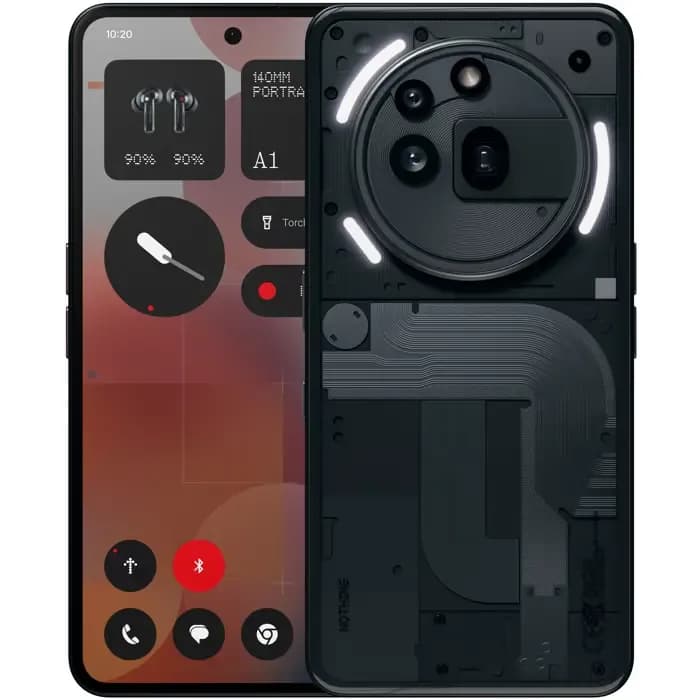 Mobitel Nothing Phone 3a Pro, 6.77" 120Hz, 12GB RAM, 256GB Memorija, 5G, Crni