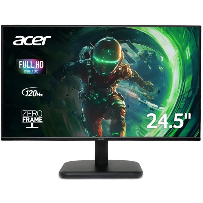 Monitor Acer 24.5" EK251QGbi, UM.KE1EE.G01, IPS, 120Hz, 1ms, VGA, HDMI, Full HD