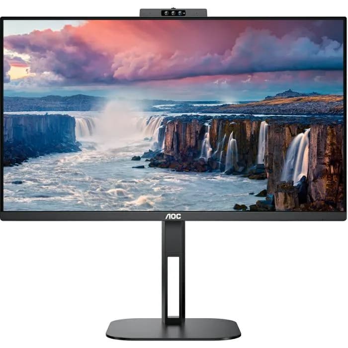 Monitor AOC 23.8" 24V5CW, IPS, AMD FreeSync 75Hz, 1ms, 2xHDMI, DP, 4xUSB 3.2, USB-C, Zvučnici, Pivot, Kamera, Full HD