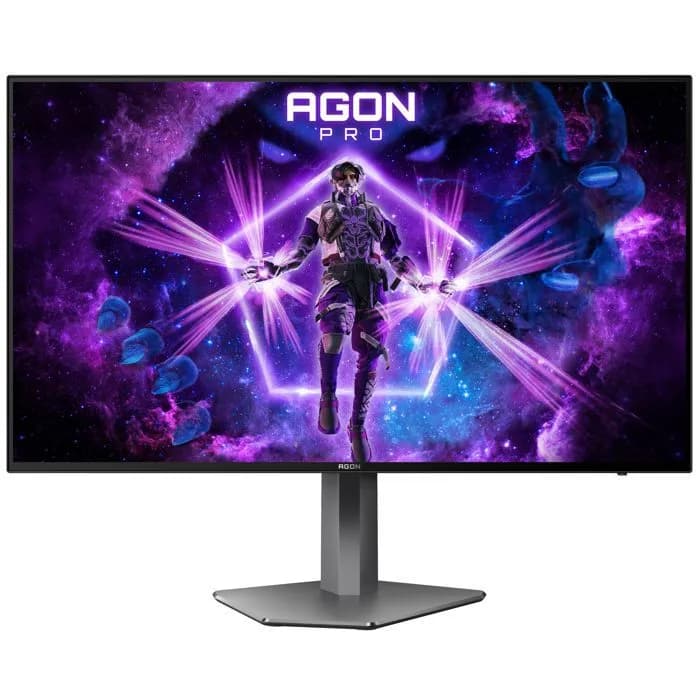 Monitor AOC 26.5" Agon Pro AG276UZD, QD-OLED, gaming, Adaptive-Sync 240Hz, 0.03ms (GTG), HDR400, 2xHDMI, 2xDP, 2xUSB 3.2, Zvučnici, Pivot, 4K