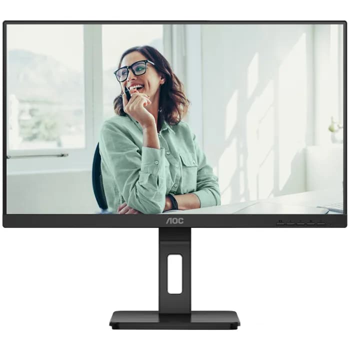 Monitor AOC 27" Q27U3CV, IPS, Adaptive-Sync 75Hz, HDMI, DP, 4xUSB 3.2, USB-C, Zvučnici, Pivot, 2K