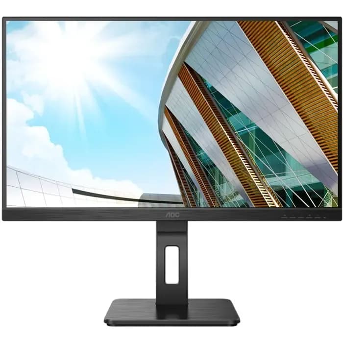 Monitor AOC 27" U27P2, IPS, Adaptive-Sync, 2xHDMI, DP, 4xUSB 3.2, Zvučnici, Pivot, 4K