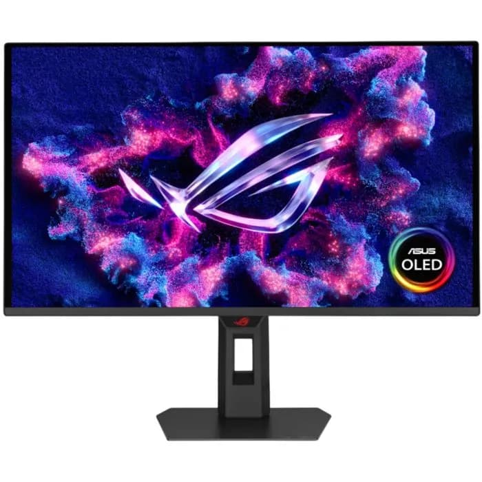 Monitor Asus 26.5" ROG Strix OLED XG27AQDPG, QD-OLED, gaming, AMD FreeSync Premium Pro 500Hz, 0.03ms (GTG), HDR10, 2xHDMI, DP, 2xUSB 3.2, Pivot, 2K