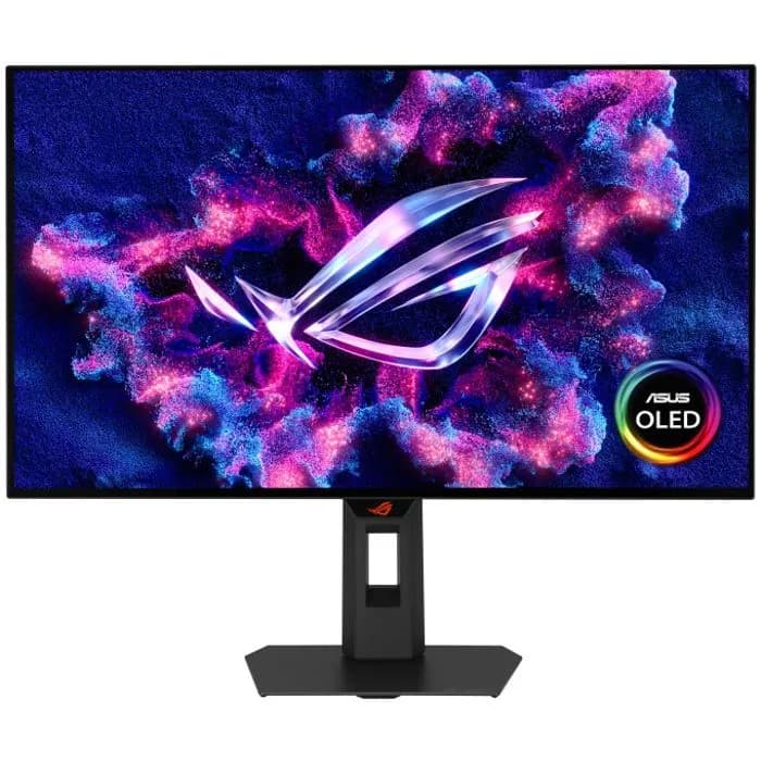 Monitor Asus 26.5" ROG Strix OLED XG27AQWMG, WOLED, gaming, Adaptive-Sync, AMD FreeSync Premium 280Hz, 0.03ms (GTG), HDR500, 2xHDMI, DP, 2xUSB 3.2, Pivot, 2K