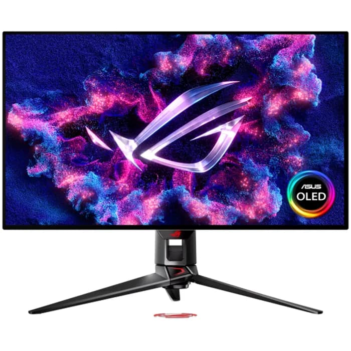Monitor Asus 31.5" ROG Swift OLED PG32UCDMR, QD-OLED, gaming, Adaptive-Sync, AMD FreeSync Premium Pro 240Hz, 0.03ms (GTG), HDR400, 2xHDMI, DP, 3xUSB 3.2, USB-C, 4K