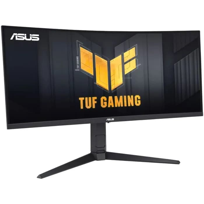 Monitor Asus 34" TUF Gaming VG34VQEL1A, VA, gaming, Adaptive-Sync, AMD FreeSync 100Hz, 1ms, HDR10, 2xHDMI, DP, 3xUSB 3.2, Zvučnici, Zakrivljeni 1500R, 3440x1440