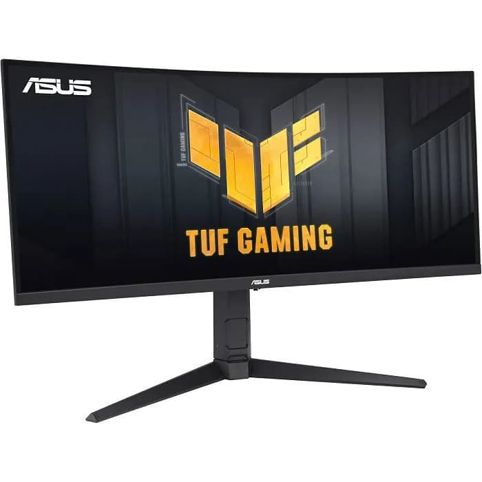 Monitor Asus 34" TUF Gaming VG34VQL3A, VA, gaming, AMD FreeSync Premium Pro 180Hz, 1ms (GTG), HDR400, 2xHDMI, 2xDP, 3xUSB 3.2, Zvučnici, Zakrivljeni 1500R, 3440x1440
