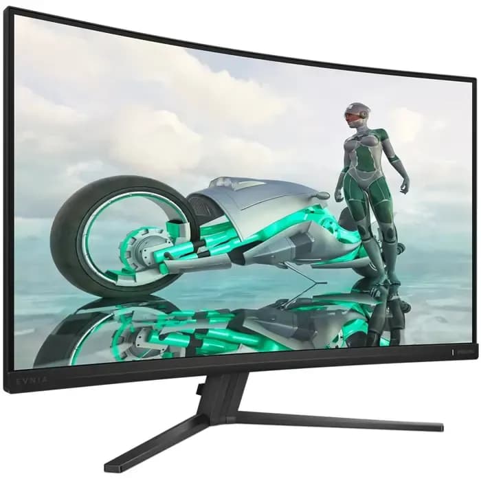 Monitor Philips 31.5" 32M2C3500L, VA, gaming, NVIDIA G-Sync, AMD FreeSync 180Hz, 1ms (GTG), HDR10, 2xHDMI, DP, Zakrivljeni 1500R, 2K