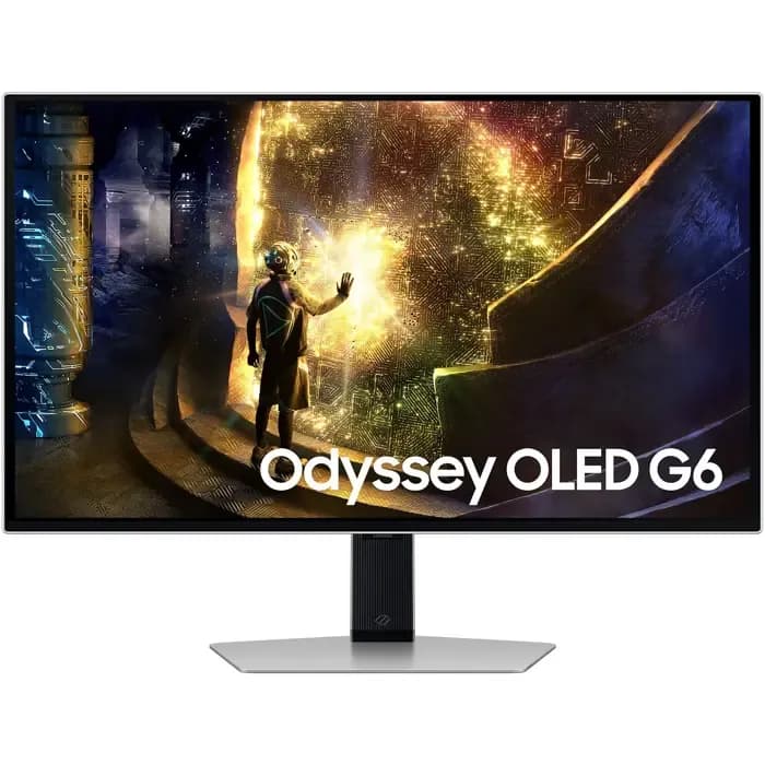 Monitor Samsung 27" Odyssey OLED G6, LS27DG610SUXEN, OLED, gaming, NVIDIA G-Sync, AMD FreeSync Premium Pro 240Hz, 0.03ms (GTG), HDR10, 2xHDMI, DP, 2xUSB 3.0, 2K