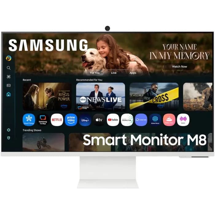Monitor Samsung 32" Smart M8, LS32FM801UUXDU, VA, HDR10, HDMI, 2xUSB, USB-C, Zvučnici, Kamera, Pivot, Smart, 4K