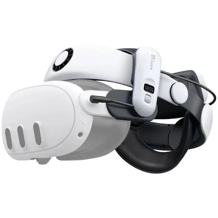 Naglavni nosač za akcijsku kameru BoBoVR S3 Pro Battery Strap, za Meta Quest 3 i Quest 3S