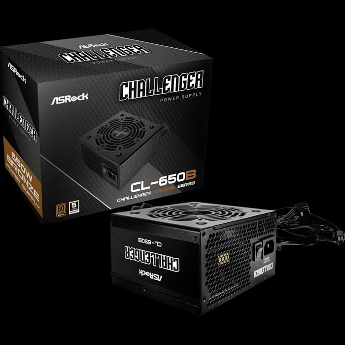 Napajanje ASRock CL-650B, 650W, 80+ Bronze, ATX