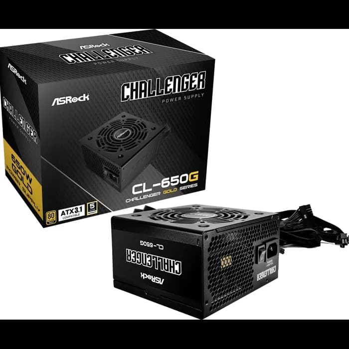 Napajanje ASRock CL-650G, 650W, 80+ Gold, ATX