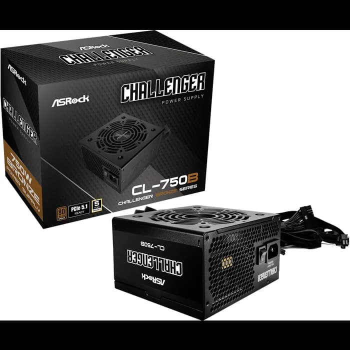 Napajanje ASRock CL-750B, 750W, 80+ Bronze, ATX