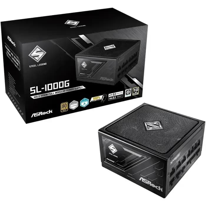 Napajanje ASRock SL-1000G,1000W, 80+ Gold, modularno, ATX
