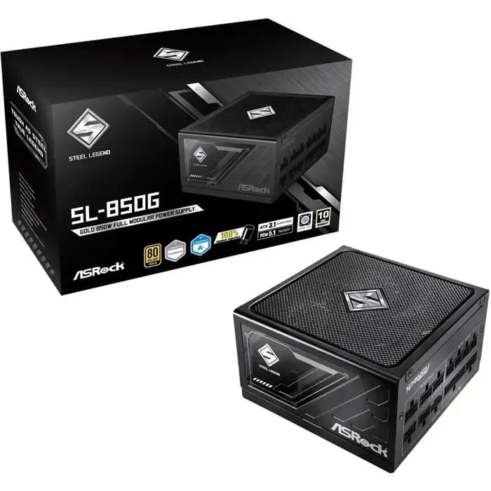 Napajanje ASRock SL-850G, 850W, 80+ Gold, modularno, ATX