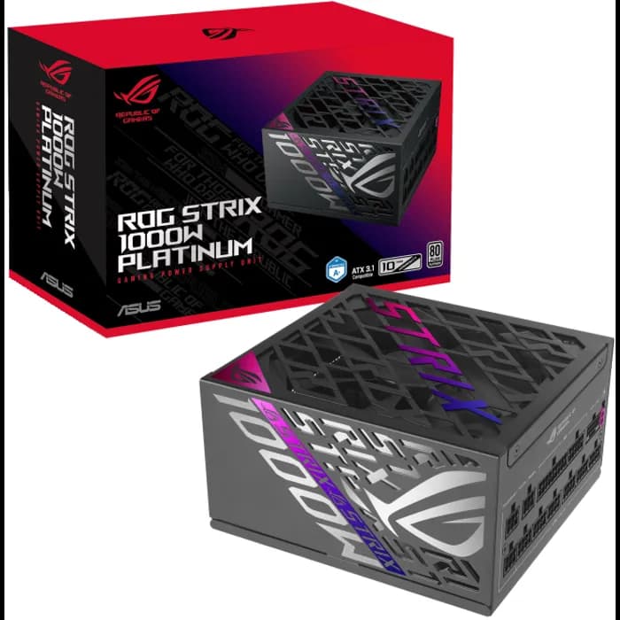 Napajanje Asus ROG Strix 1000W Platinum, 1000W, 80+ Platinum, modularno, ATX