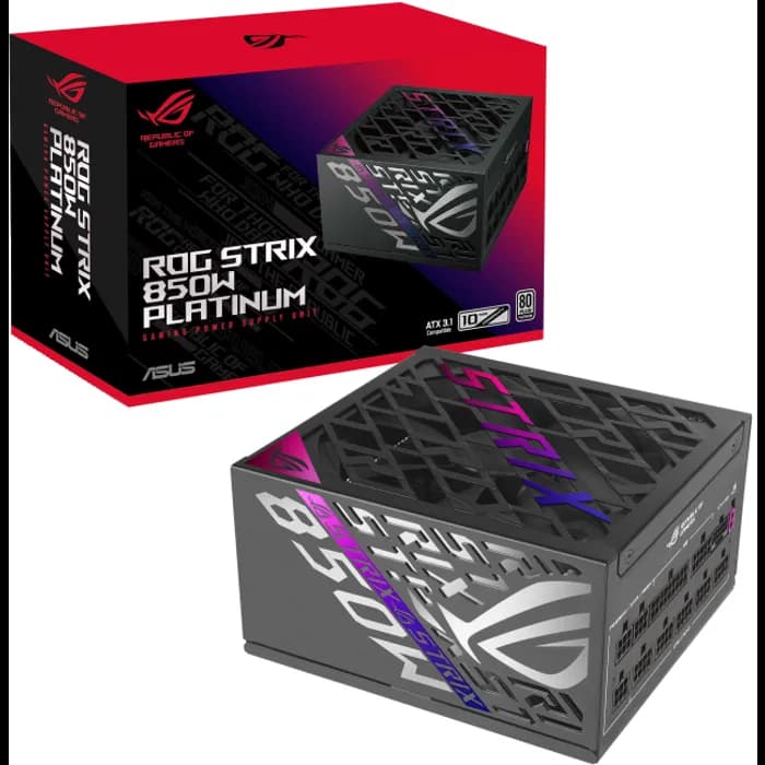 Napajanje Asus ROG Strix 850W Platinum, 850W, 80+ Platinum, modularno, ATX