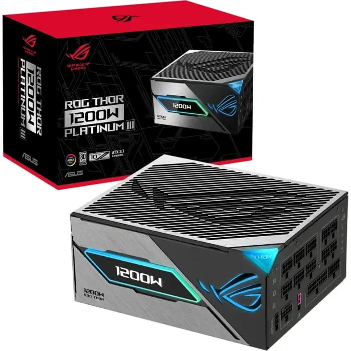 Napajanje Asus ROG Thor 1200W Platinum III, 1200W, 80+ Platinum, modularno, ATX