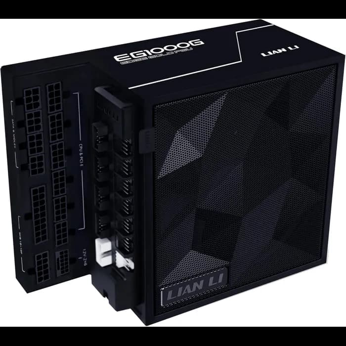 Napajanje Lian Li Edge Gold 1000, 1000W, 80+ Gold, modularno, ATX, crno