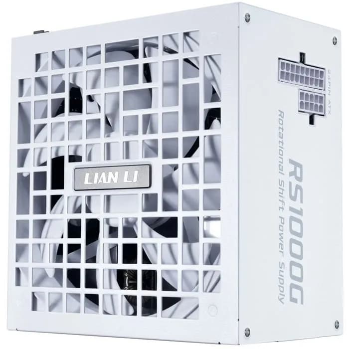 Napajanje Lian Li RS 1000G ATX 3.1, 1000W, 80+ Gold, modularno, ATX, bijelo