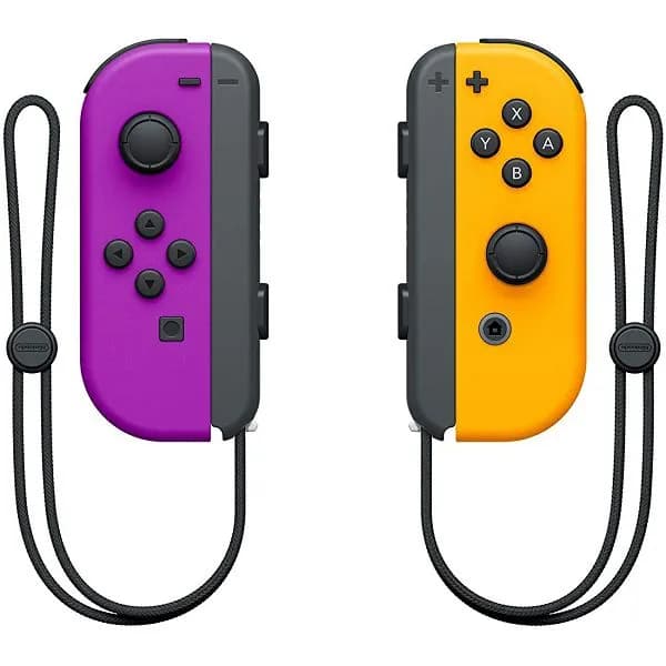 Nintendo Switch Joy-Con Pair Neon Purple and Neon Orange
