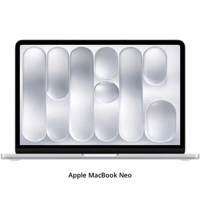 Notebook Apple MacBook Neo 13" Retina, A18 Pro 18-core, 8GB RAM, 512GB SSD, Apple 5-core Graphics, INT KB, Silver