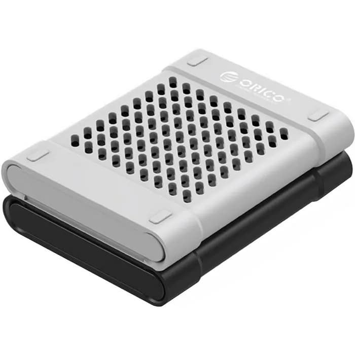 Orico PPH25A-2-CO-BP, 2.5" HDD/SSD zaštitna silikonska kutija 2 komada, crna i siva