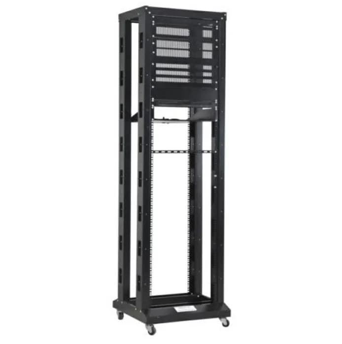 Otvoreni podni ormar NaviaTec, 19" 4 Post Open Frame Rack, 29U Black