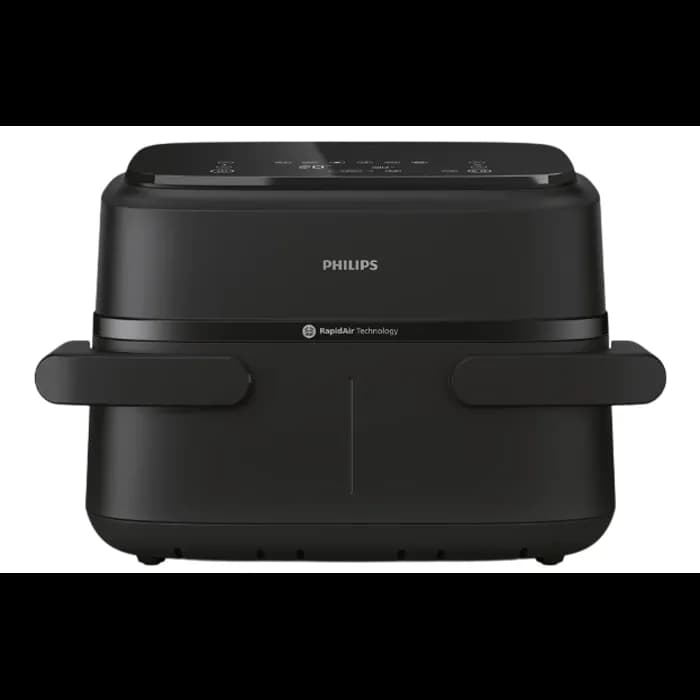 Pametna friteza na vrući zrak Philips 1000 Series NA150/00, 7L, 2450W, crna