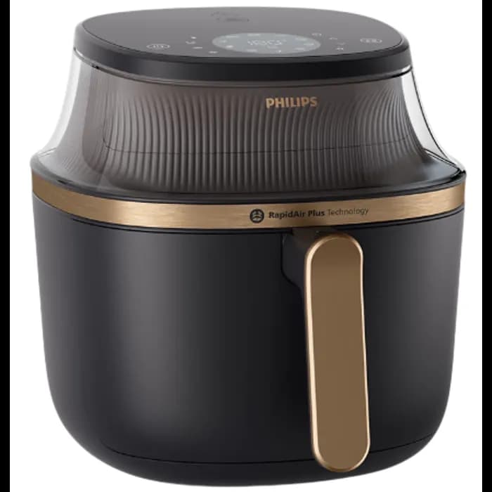 Pametna friteza na vrući zrak Philips 3000 Series NA322/00, 4.2L, 1400W, crna