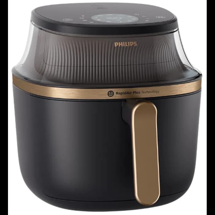 Pametna friteza na vrući zrak Philips 3000 Series NA332/00, 6.2L, 1700W, crna