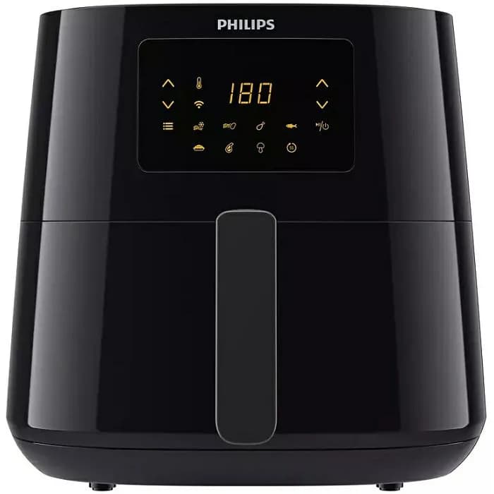 Pametna friteza na vrući zrak Philips 5000 Series Connected HD9280/90, 6.2L, 2000W, crna