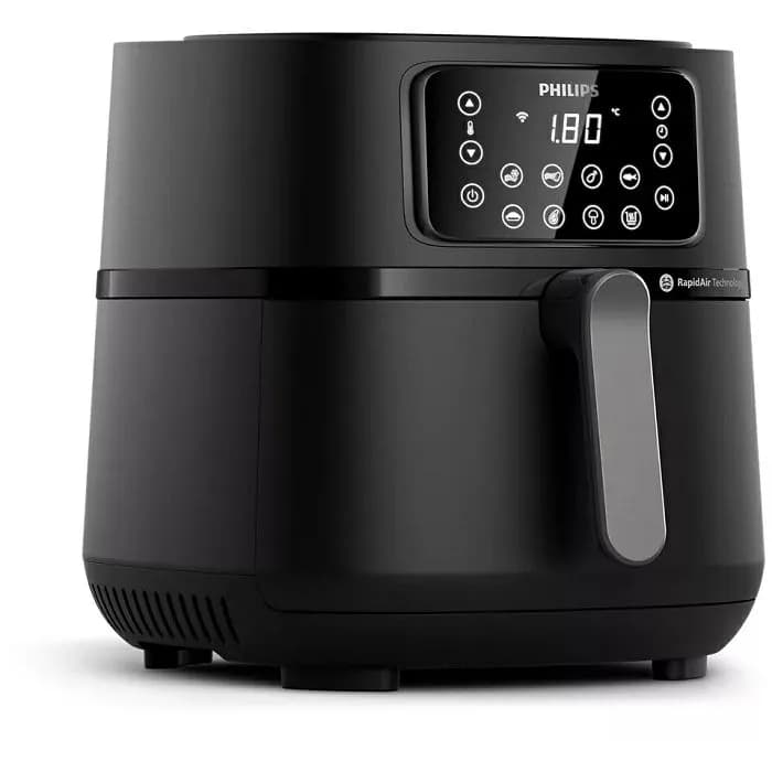 Pametna friteza na vrući zrak Philips 5000 Series Connected HD9285/96, 7.2L, 2000W, crna