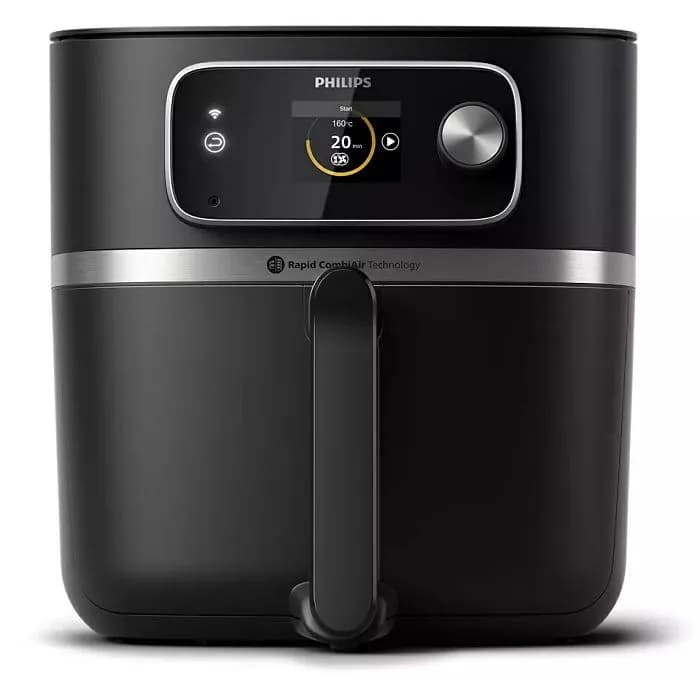 Pametna friteza na vrući zrak Philips 7000 Series Connected HD9880/90, 8.3L, 2200W, crna