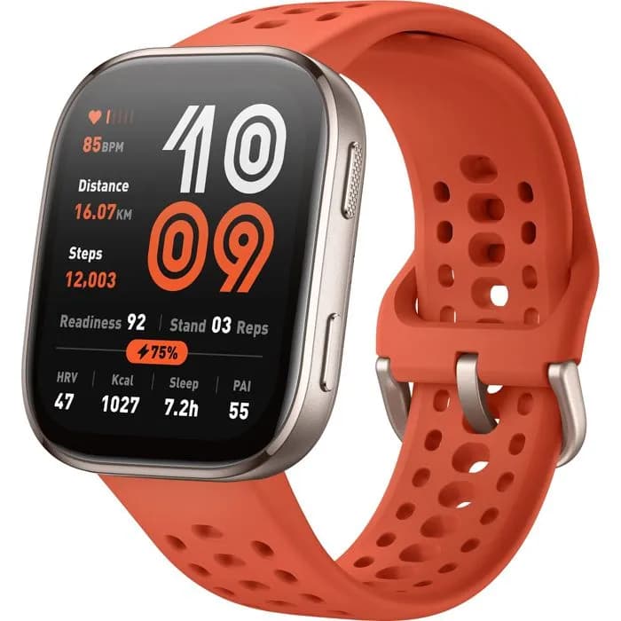 Pametni sat Amazfit Bip 6, 46mm, crveni