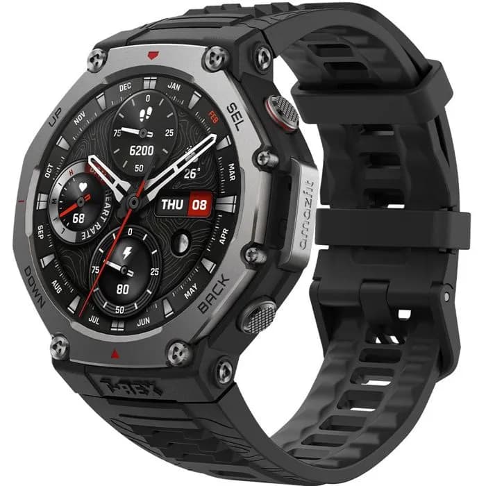 Pametni sat Amazfit T-Rex 3, 48.5mm, crni