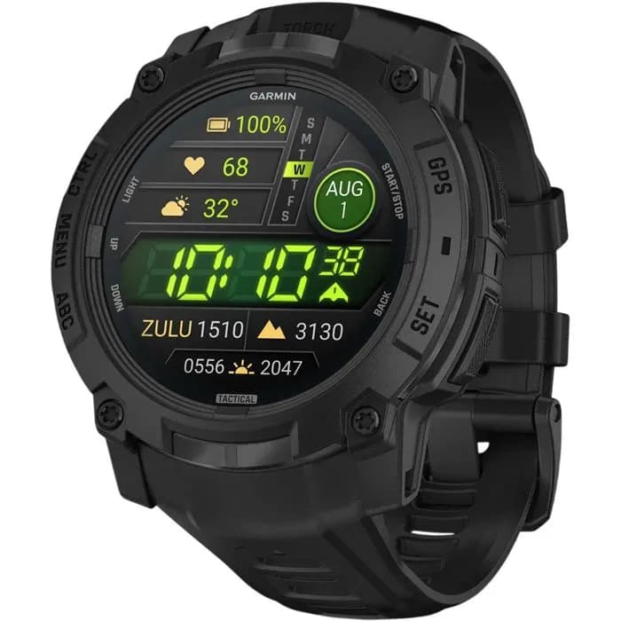 Pametni sat Garmin Instinct 3 Amoled Tactical Edition, 50mm, crni