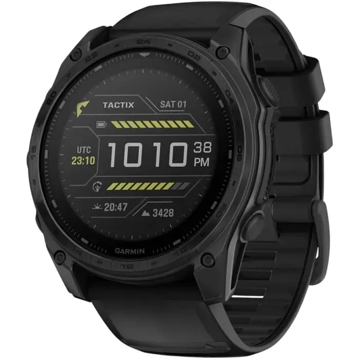 Pametni sat Garmin Tactix 8 Elite Solar, 51mm, crni