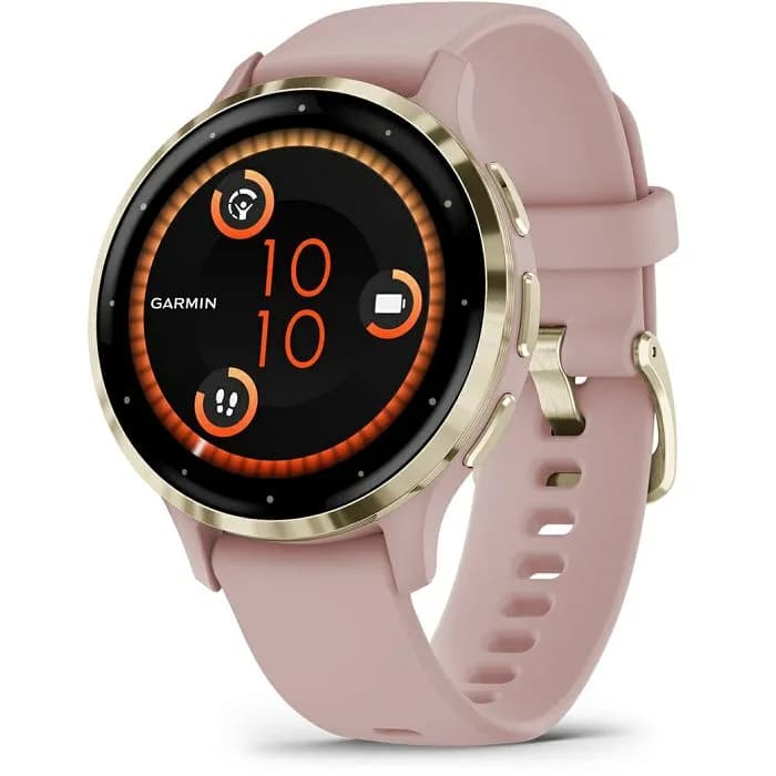 Pametni sat Garmin Venu 3S, 41mm, meki zlatni sa zagasito ružičastim kućištem