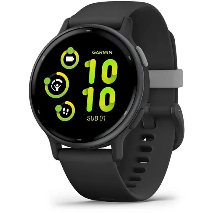 Pametni sat Garmin Vivoactive 5, 42mm, tamnosivi s crnim kućištem