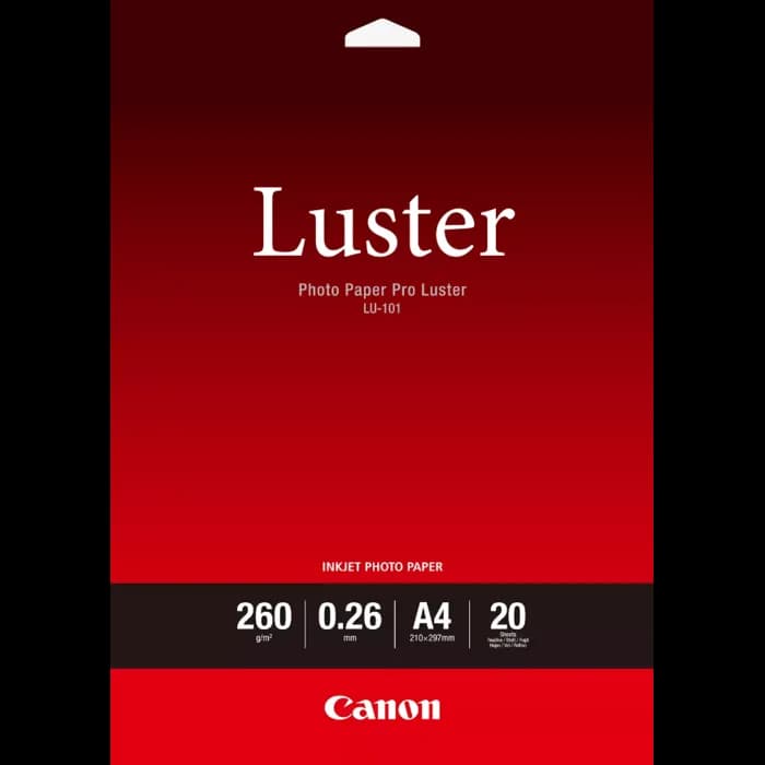 Papir Canon Luster Photo Paper Pro A4, 260g, 20 papira
