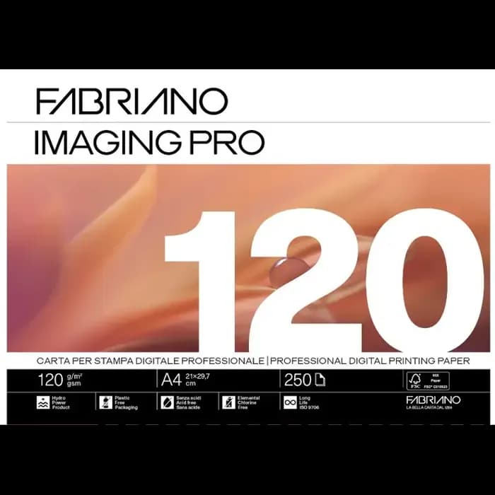 Papir Fabriano Imaging Pro A4, 120g, 250 listova