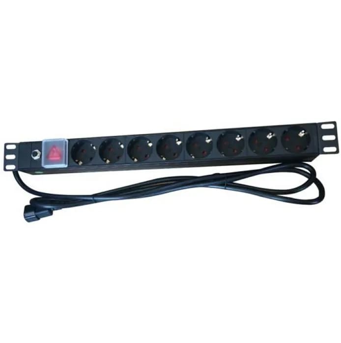 PDU NaviaTec PDU010, 8xŠuko priključaka, 1.8m, crni