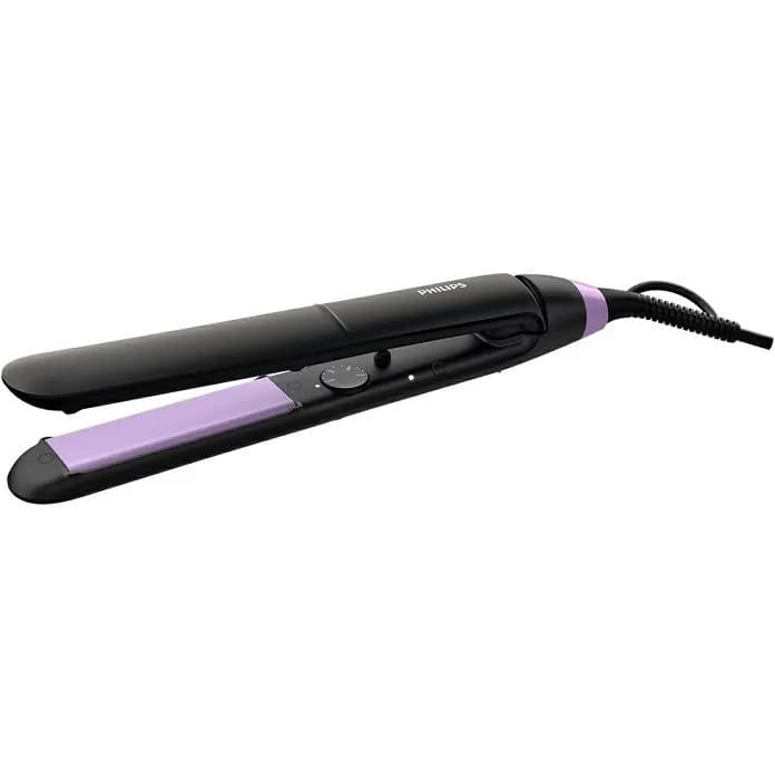Pegla za kosu Philips StraightCare Essential BHS377/00, crno-roza