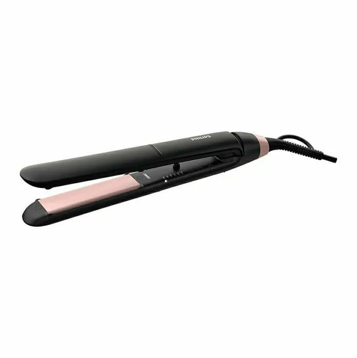 Pegla za kosu Philips StraightCare Essential BHS378/00, crno-roza