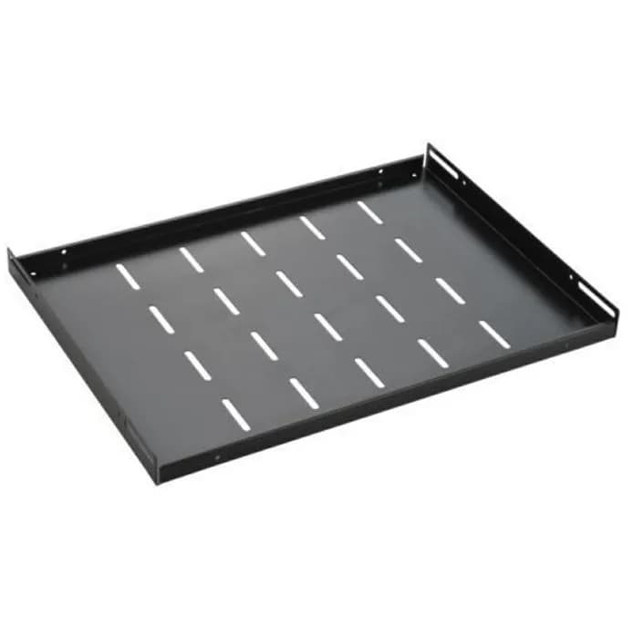 Polica za mrežni ormar NaviaTec 19", 450 mm, 1U, fiksna, bež